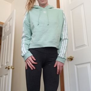 Cropped Adidas Hoodie